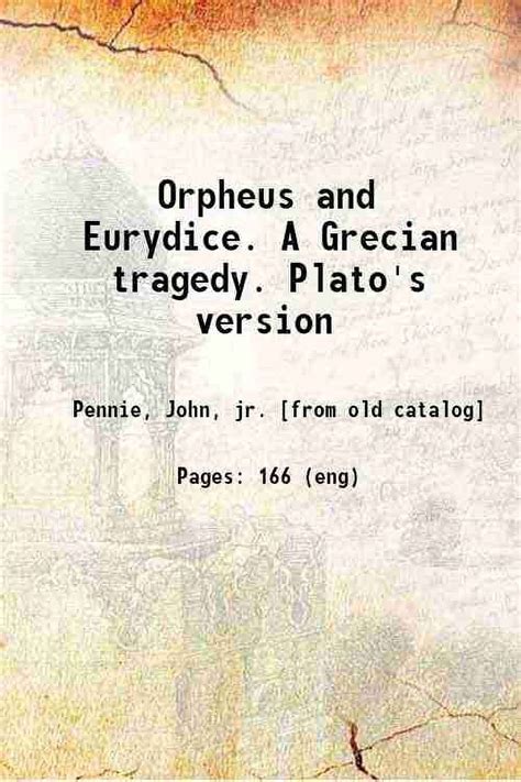 plato orpheus and eurydice